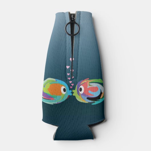 Kissing Fish Bottle Cooler (Achterkant)