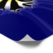 Kissing Fish Fractal Poster (Hoek)