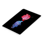 "Kissing Fish" Kunst van Mike Quinn Magneet (Linkerzijde)