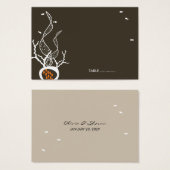 Kissing Fishing Coral Whimsical Ocean Beach Weddin Visitekaartje (Voorkant /achterkant)