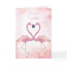 Kissing Flamingos | Happy Together Valentijn