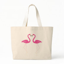 Kissing Flamingos Tas