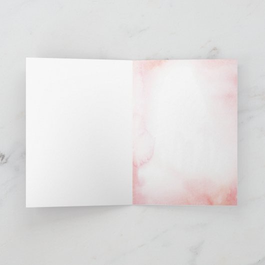 Kissing Flamingos | Verjaardag Kaart (Binnen)