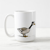 Kissing Goose Custom Initialen Paar Koffiemok (Links)