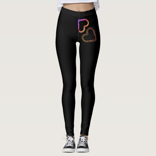 Kissing Hearts Leggings (Voorkant)