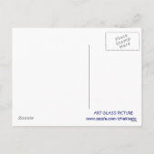 Kissing Koi Vrolijk Kerst & Nieuwjaar Briefkaart (Achterkant)