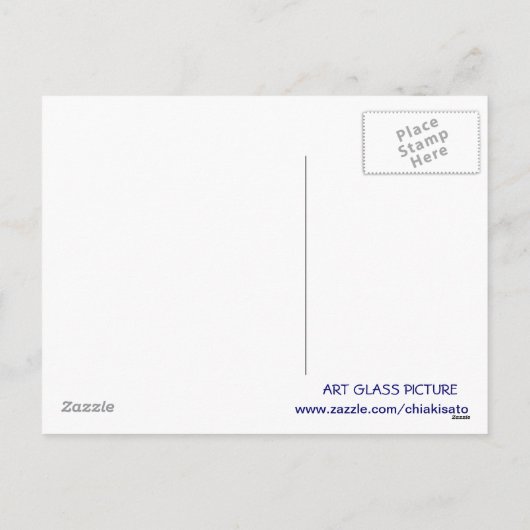 Kissing Koi Vrolijk Kerst & Nieuwjaar Briefkaart (Achterkant)