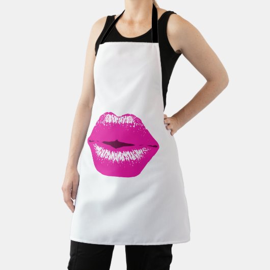 Kissing Lips Roze Schort (Insitu)