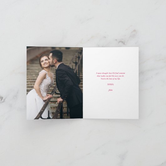 Kissing Llamas Valentijnsdag Kaarten (Binnen)