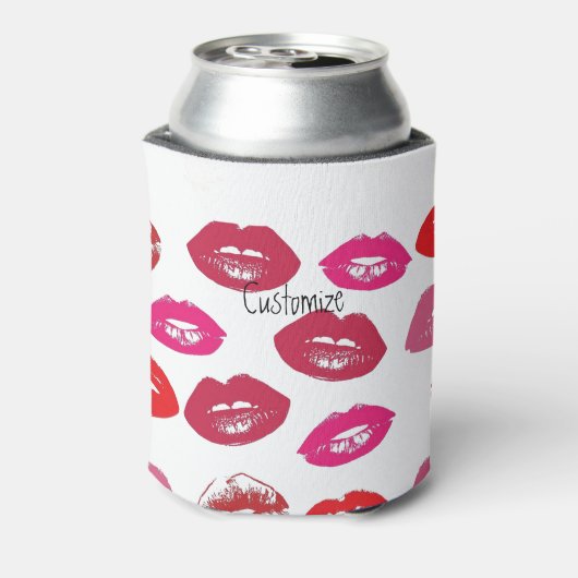 Kissing Red lips Thunder_Cove Blikjeskoeler (Blikje Achterkant)