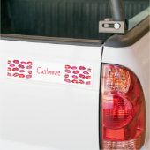Kissing Red lips Thunder_Cove Bumpersticker (Op Truck)