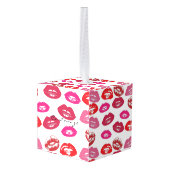 Kissing Red lips Thunder_Cove Decoratie (Achter hoekig)