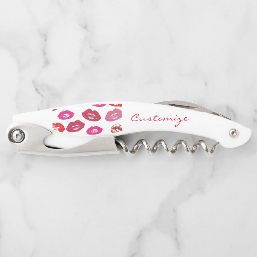 Kissing Red lips Thunder_Cove Kurkentrekker (Voorkant)