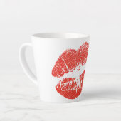 Kissing Red lips Thunder_Cove Latte Mok (Linkerhoek)