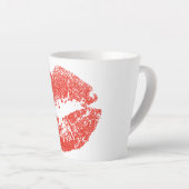 Kissing Red lips Thunder_Cove Latte Mok (Rechterhoek)