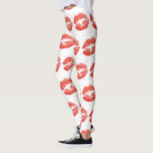 Kissing Red lips Thunder_Cove Leggings (Links)