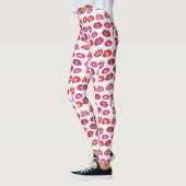 Kissing Red lips Thunder_Cove Leggings (Links)