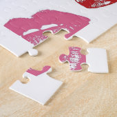 Kissing Red lips Thunder_Cove Legpuzzel (Zijkant)