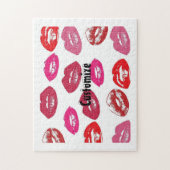 Kissing Red lips Thunder_Cove Legpuzzel (Verticaal)
