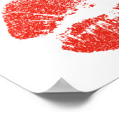 Kissing Red lips Thunder_Cove Poster (Hoek)