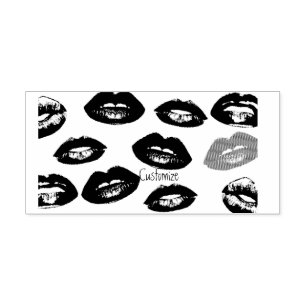 Kissing Red lips Thunder_Cove Rubberstempel