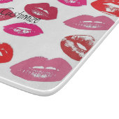 Kissing Red lips Thunder_Cove Snijplank (Hoek)