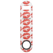 Kissing Red lips Thunder_Cove Speed Flessenopener (Voorkant)