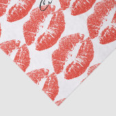 Kissing Red lips Thunder_Cove Tissuepapier (Detail)