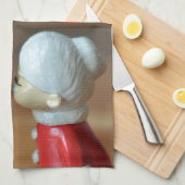 Kissing Santas Theedoek (Quarter Fold)