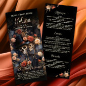 Kissing Skulls Menu Romantisch Gotisch Bruiloft Me