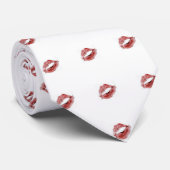 "KISSING STROPDAS" VOOR DIE ZEER SPECIALE MAN STROPDAS (Opgerold)