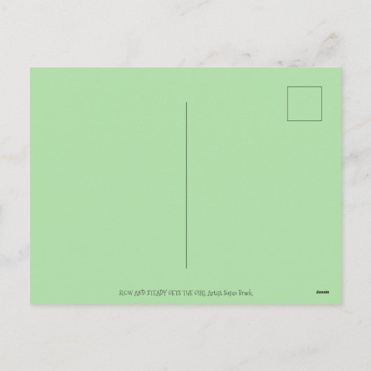 KISSING TURTLE SWEETHEARTS, CUTE TARPON VALENTIJN FEESTDAGENKAART (Achterkant)