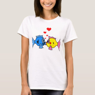 KISSING VIS T-SHIRT