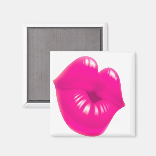 Kissinglips Patroon Magneet (Voorkant / Achterkant)