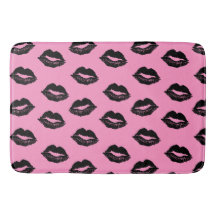 Kissinglips Patroonroze en zwart