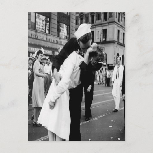  Kissingpaar.Hug Kiss Briefkaart (Voorkant)