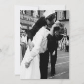 Kissingpaar.Hug Kiss-uitnodiging Kaart (Achterkant)