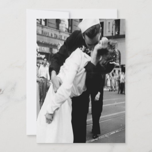 Kissingpaar.Hug Kiss-uitnodiging Kaart (Achterkant)