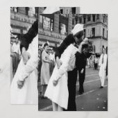 Kissingpaar.Hug Kiss-uitnodiging Kaart (Voorkant / Achterkant)