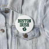 KissingU.com - BOSTON IRISH Ronde Button 7,6 Cm (In situ)