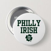 KissingU.com - PHILLY IRISH Ronde Button 7,6 Cm (Voorkant /achterkant)