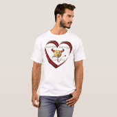 kissme hoplip hart t-shirt (Voorkant volledig)