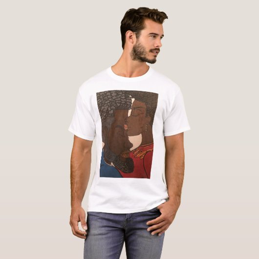 KissMeLove T-shirt (Voorkant volledig)