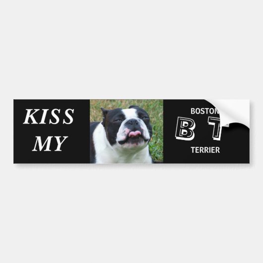 KISSMY, B T-2 BUMPERSTICKER (Voorkant)