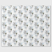 Kissons voor kerstcadeautjes, die u blazen cadeaupapier (Vlak)