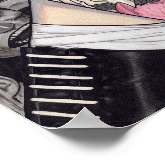 Kissy Face Poster (Hoek)