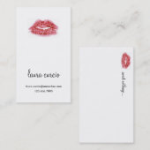 Kissy Face Visitekaartje (Voorkant / Achterkant)