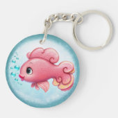 Kissy Fish Keychain (Achterkant)