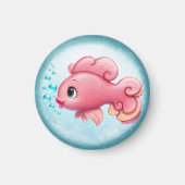 Kissy Fish Magnet (Voorkant)