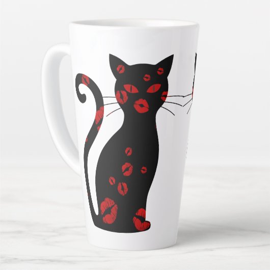 Kissy Kat Latte Mug Mok (Linkerhoek)